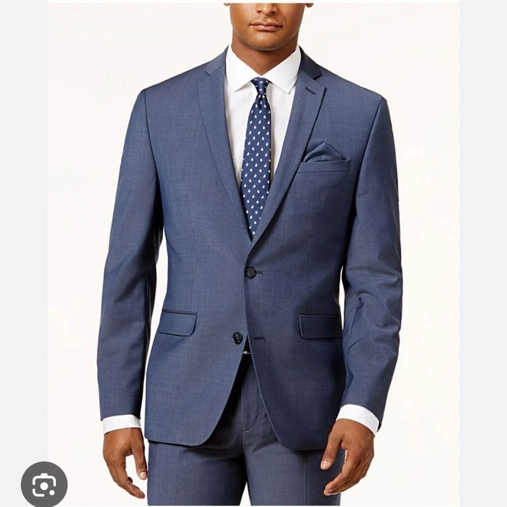 Bar III Slim Fit Wool Blend Suit Jacket Blazer Sports Coat - NWT